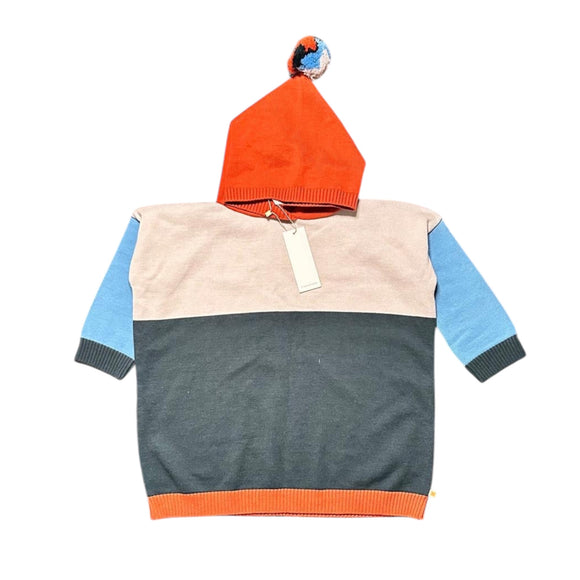 Tiny Cottons Colour Block Poncho