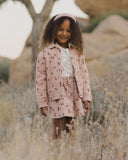 Rylee and Cru Corduroy Jacket || Blossom Embroidery