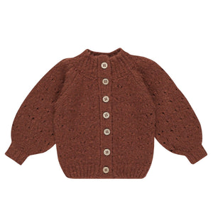 Rylee and Cru Tulip Cardigan || Brick