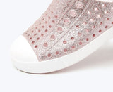 Native Jefferson - Milk Pink Bling/ Shell White