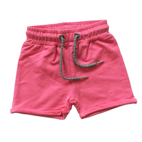 Whistle & Flute Bamboo Drawstring Shorts - Pink