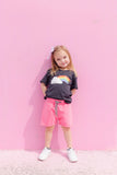 Whistle & Flute Bamboo Drawstring Shorts - Pink