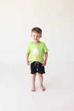 Whistle & Flute Bamboo Drawstring Shorts - Black