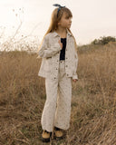 Rylee and Cru Denim Chore Coat - Blue Daisy