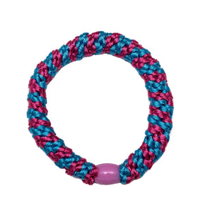 kknekki elastic- pink & turquoise