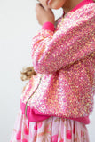 Mila & Rose - Hot Pink Sequin Jacket