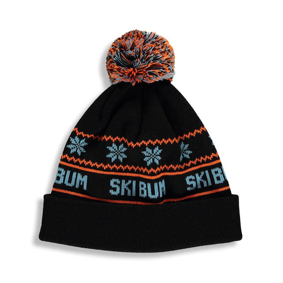 Birdz SKI BUM HAT |BLACK, MELON & PLACID BLUE|