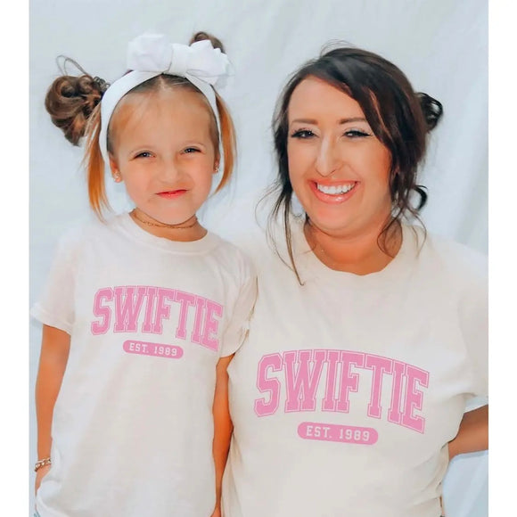 Swiftie Kids Graphic Tee - Sand