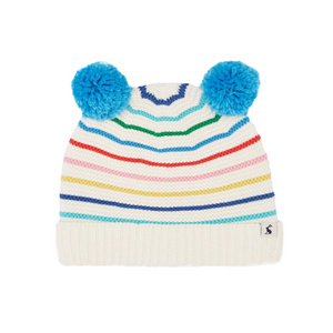 Nursery Pom Pom Striped Hat