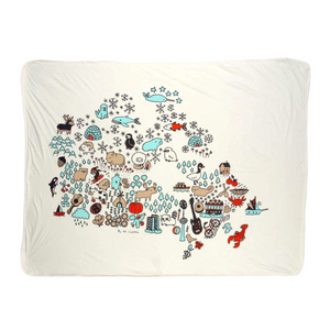 Shared Canada Creature Baby Blanket