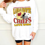 Kansas Taylor Era Love Wins Sweatshirt - Youth