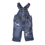 GAP Distressed Denim Overalls