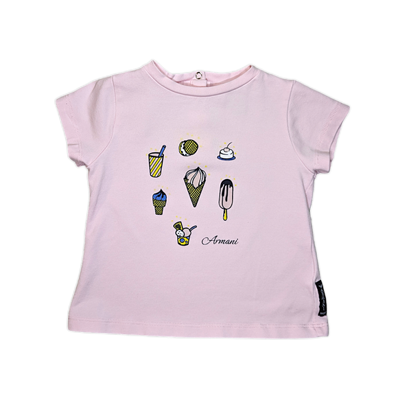 Armani Baby Frozen Treats Tee