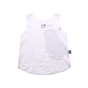 NUNUNU Voile Heart Tank