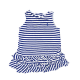 Ralph Lauren Stripe Ruffle Dress