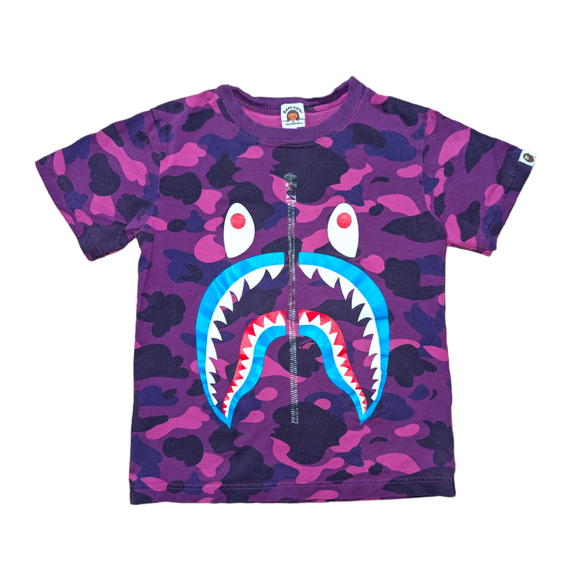 BAPE KIDS Camo Graphic Tee