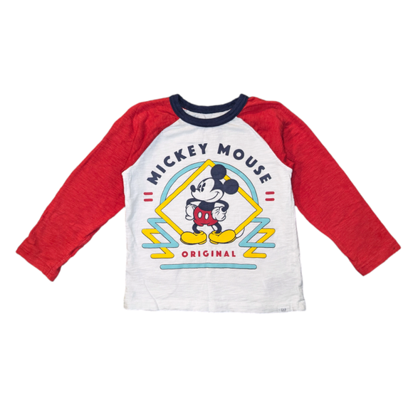 GAP x Disney Mickey Mouse Raglan Tee