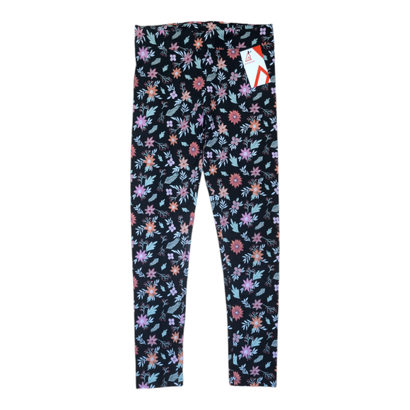 RIPZONE Black Floral Leggings