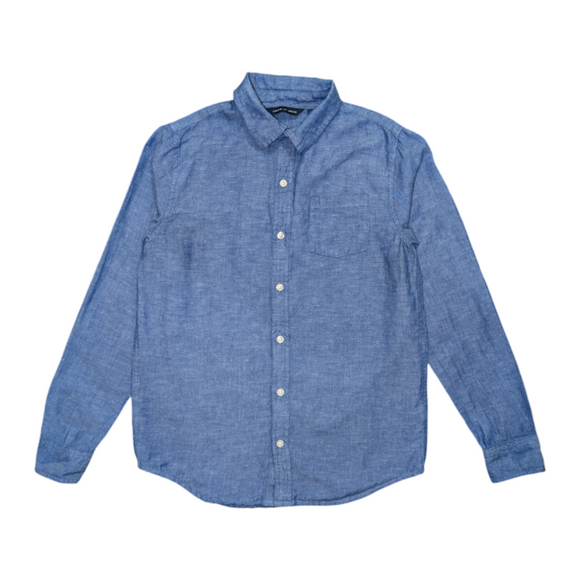 Janie and Jack Chambray Linen Shirt