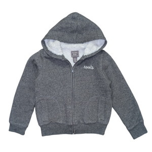 Girls plush hoodie best sale