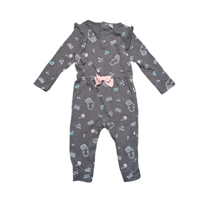 Petit Lem Retro Music Playsuit