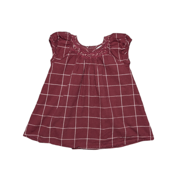 NEXT Smock Plaid Dress