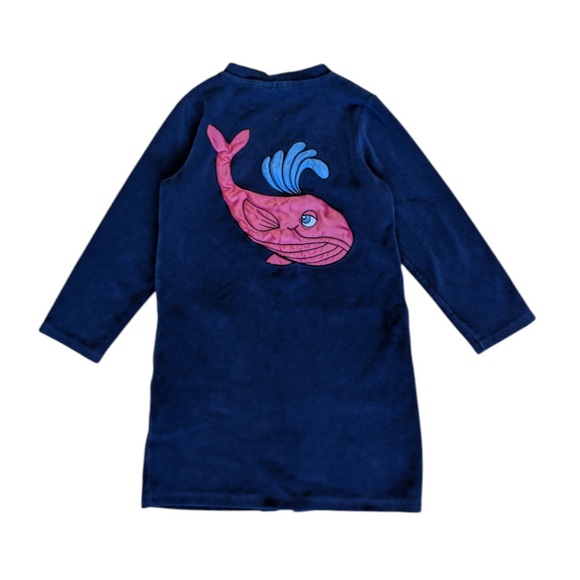 Mini Rodini Whale Terry Robe