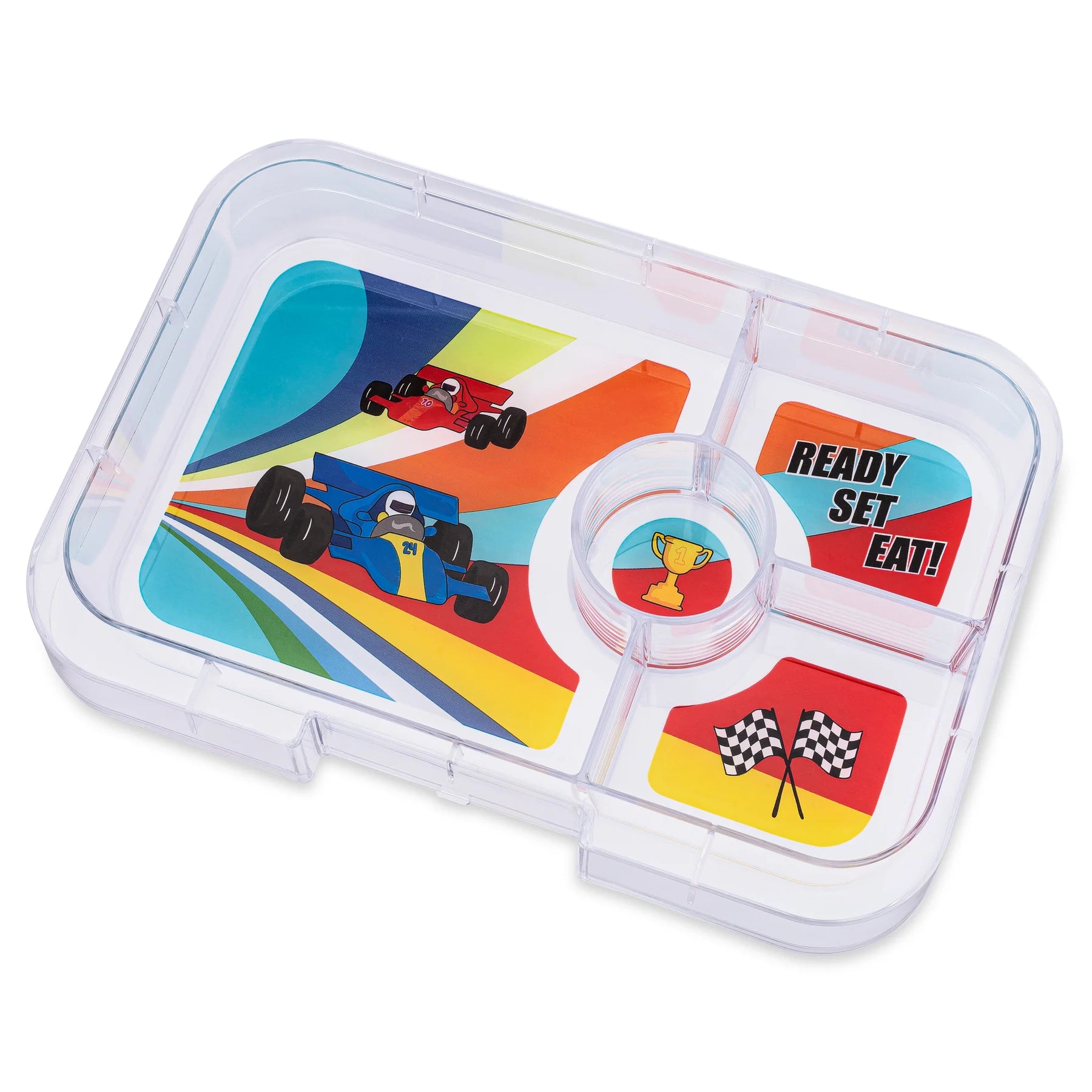 Yumbox Insert Tray - Tapas - Clear Green » Quick Shipping