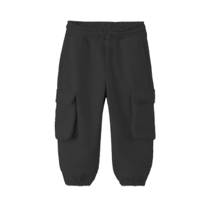 Whistle & Flute Bamboo Drawstring Cargo Joggers - Black