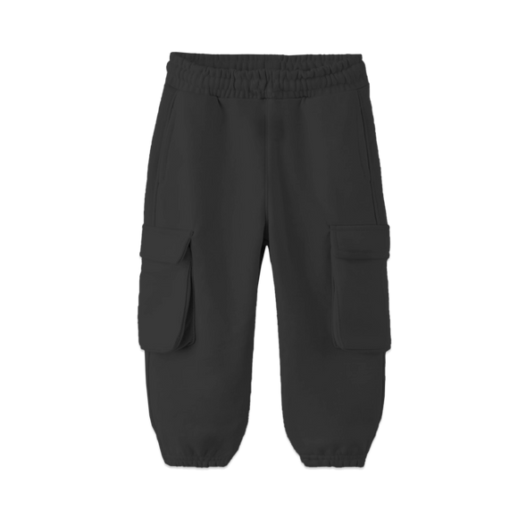 Whistle & Flute Bamboo Drawstring Cargo Joggers - Black