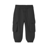 Whistle & Flute Bamboo Drawstring Cargo Joggers - Black