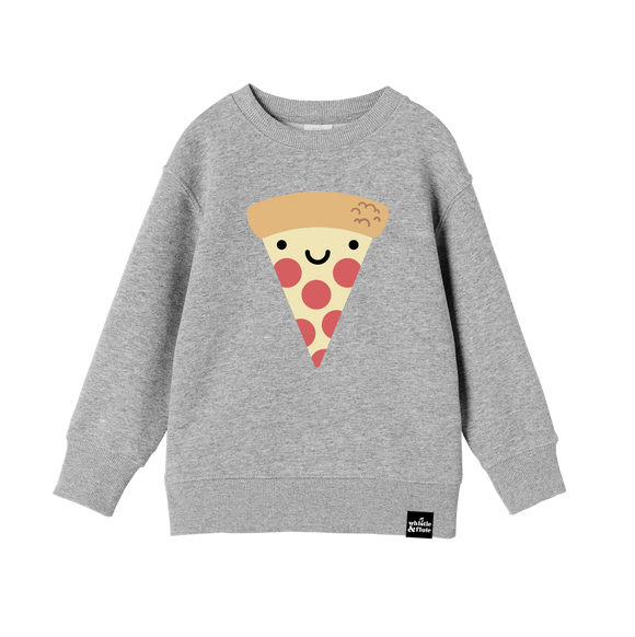 Whistle & Flute Kawaii Pizza Sweatshirt