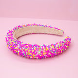 Padded Sprinkles Headband