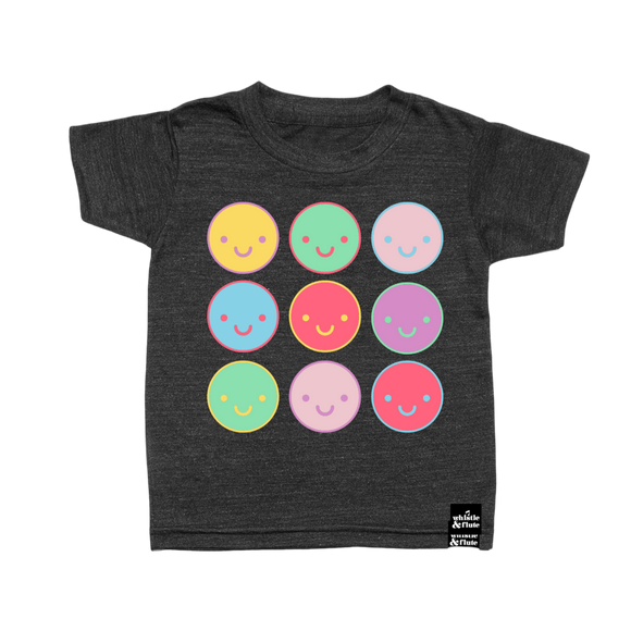 Whistle & Flute Kawaii Happy Face Party T-Shirt