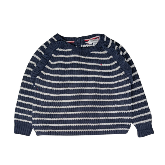 Tommy Hilfiger Girls Stripe Knit Sweater